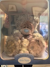 Two Very Rare Me to you Tatty Teddy with Blue Nose Friends Limited Editions