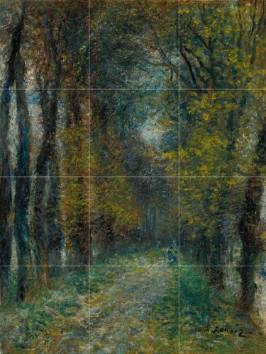 Mosaic ceramic panel - mosaic, the