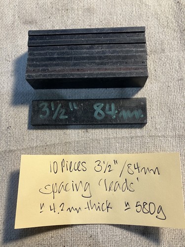 Pieces 84 mm - 10,