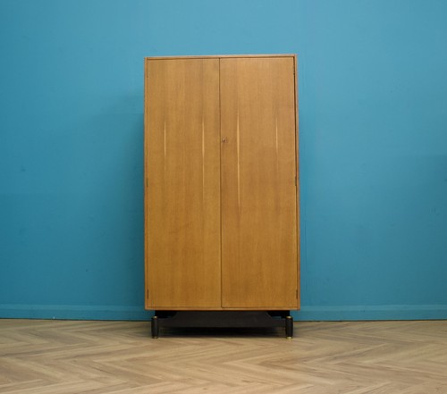 Mid century oak wardrobe from - century,