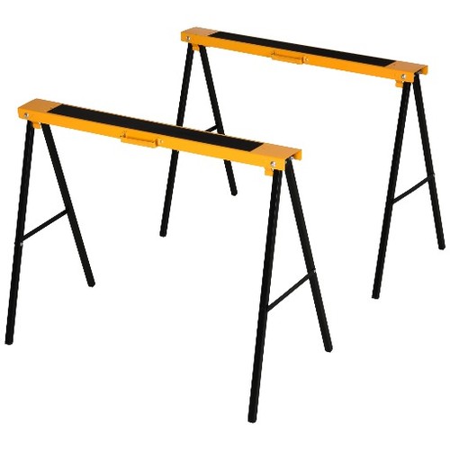 Metal trestle stands 2pcs saw - trestle,