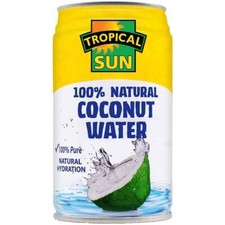 Tropical Sun Coconut Water 330ml can | Pack of 12