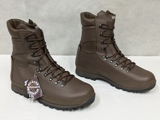 British Army Altberg Defender High Liability Combat Leather Brown Boots - NEW