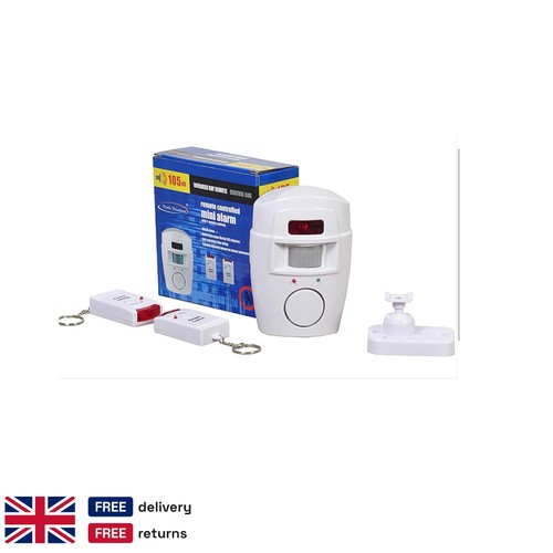 Battery powered pir alarm - powered,