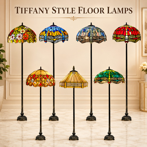 Tiffany style floor - tiffany,