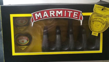 MARMITE RARE RETRO COLLECTABLE IN BOX SEALED TOAST RACK & KNIFE SET LOVELY GIFT
