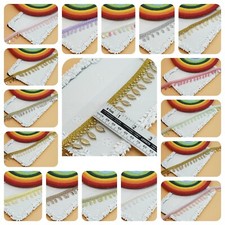 1 Yard Oval Shape Bead Fringe