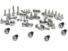 Yamaha XTZ 750 Super Tenere 1995 large head stainless steel screen fairing bolts