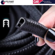 4.5M Car Door Boot Edge Protector Strip Trim Rubber U Shape Guard Seal Black UK