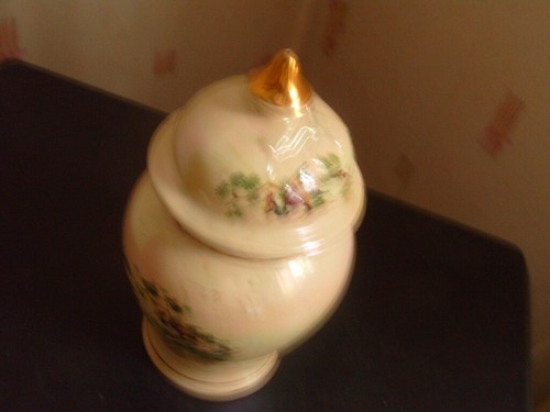 Sadler ginger lidded vase - sadler,
