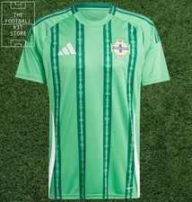 Northern Ireland Home Shirt Mens - adidas Football Jersey - Black Friday Sale