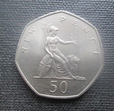 1970 Britannia 50p Fifty Pence