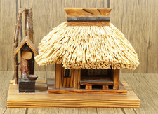 Wooden Japanese Bath House -