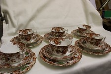 6 x Trio Set, cup saucer side