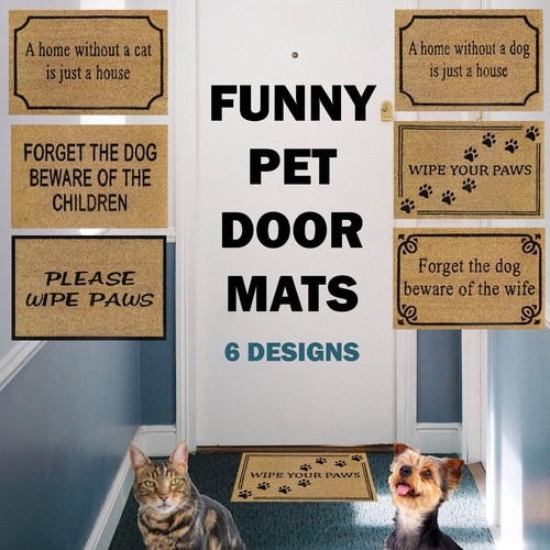 Door mat cat dog - mat,