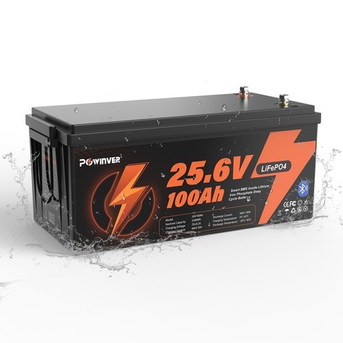 24v 100ah 2560wh - 100ah, lithium