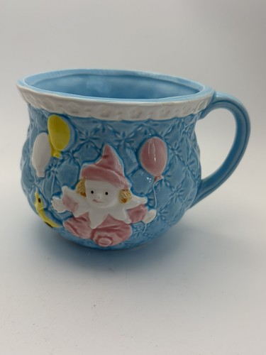 Vintage baby blue clown - vintage,