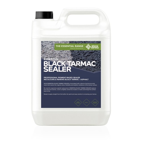 Black tarmac asphalt coating - black,