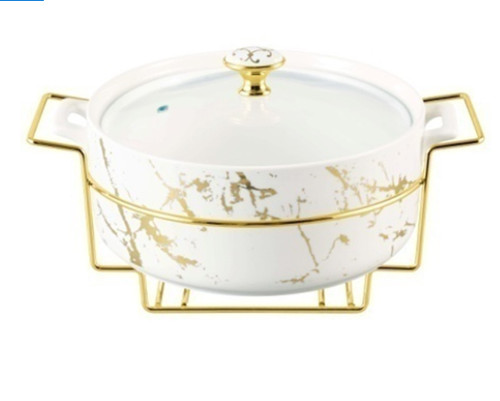 Set ceramic food - of, warmer