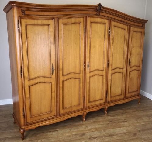 Wardrobe vintage french louis - vintage,