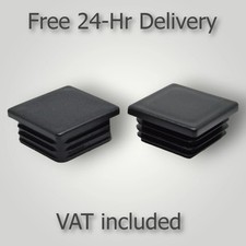 50x50mm Square Plastic End