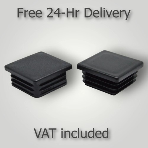 50x50mm square plastic end - 50x50mm,