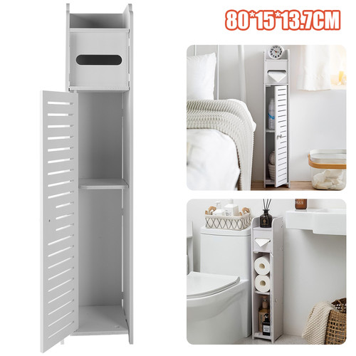 White free standing toilet - standing,
