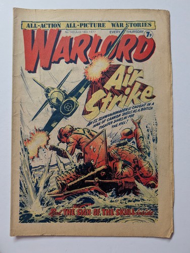 Warlord comic 143 june - no,