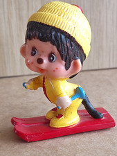 Monchichi Sekiguchi Monchhichi Skier Winter Sports Figure Approx 6.5cm