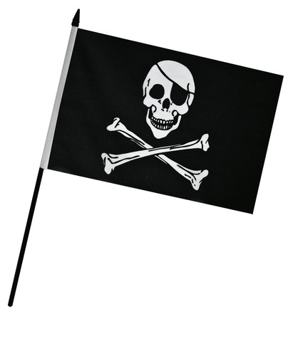 Pirate hand flag - -, and