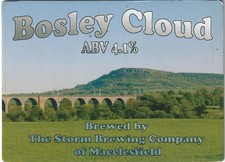 USED PUMP CLIP FRONT - STORM BREWING COMPANY - BOSLEY CLOUD