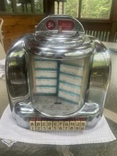 Vintage Johnny Rockets Seeburg Wall-O-Matic 100 wall jukebox model 3W1 - No Key