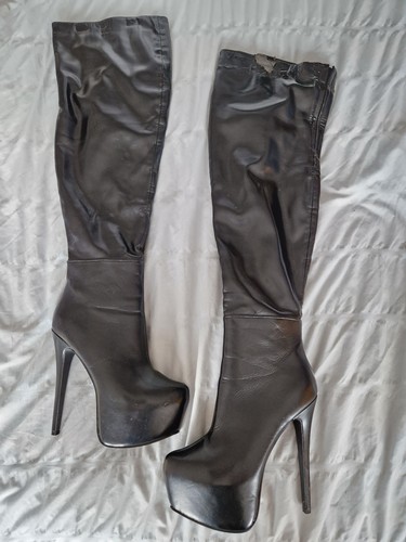 Womens mens trans - fetish, black