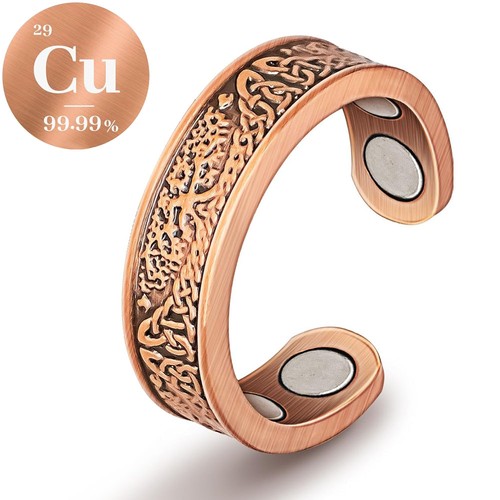 Pure copper magnetic ring - pure,