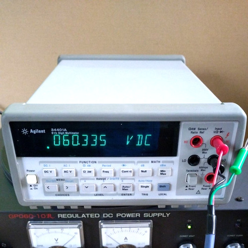 Agilent 34401a digit - agilent, 6.5