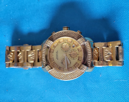 Aqua master gold tone - aqua,