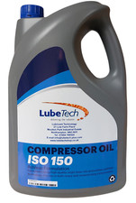 LUBETECH COMPRESSOR OIL VG 150 5LTR HYDROVANE 2000 HOUR OIL