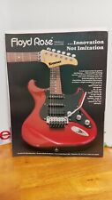 KRAMER PACER DELUXE FLOYD ROSE GUITARS 1984 VINTAGE PRINT AD 11 X 8.5  E2
