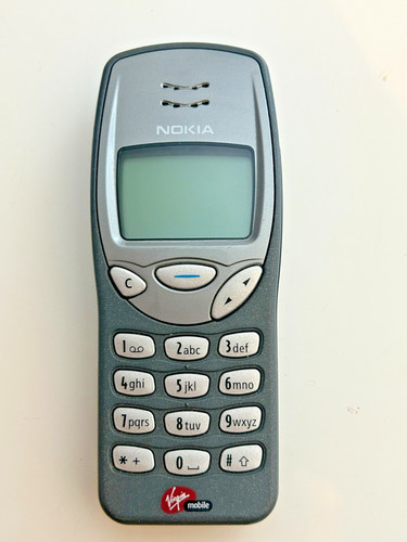 Retro nokia 3210 grey - retro, mobile