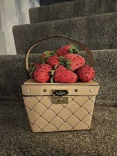 Kate Spade Strawberry Picnic Basket Bag