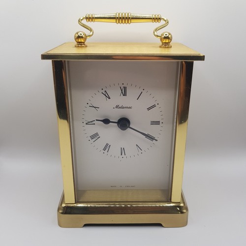 Metamec carriage clock vintage - metamec,