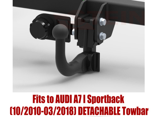 Detachable tow bar - for, audi