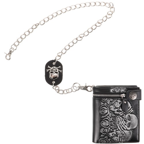 Gothic punk wallet unisex - gothic,