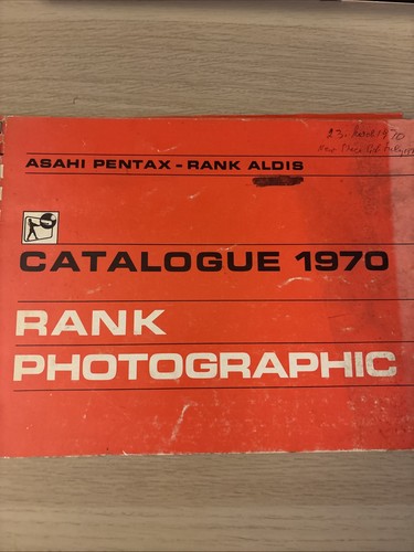 Asahi pentax rank aldis - pentax,