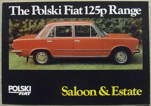 Polski fiat 125p saloon - polski, &