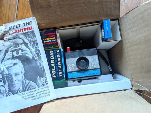 1960s polaroid camera kit - polaroid,