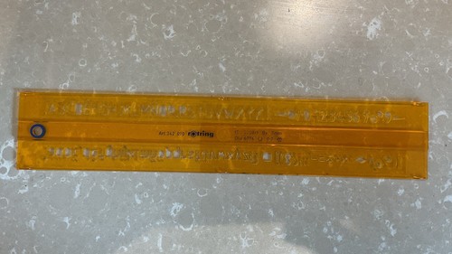 Vintage rotring lettering - rotring,
