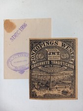 Vintage Swedish Packet