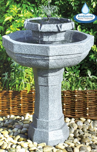 Tier birdbath water feature - tier,