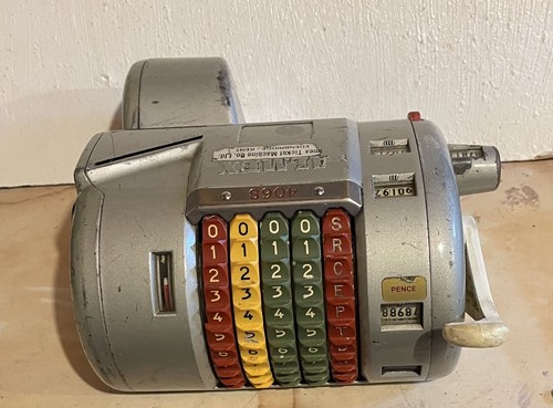 Eymc almex ticket machine - a,
